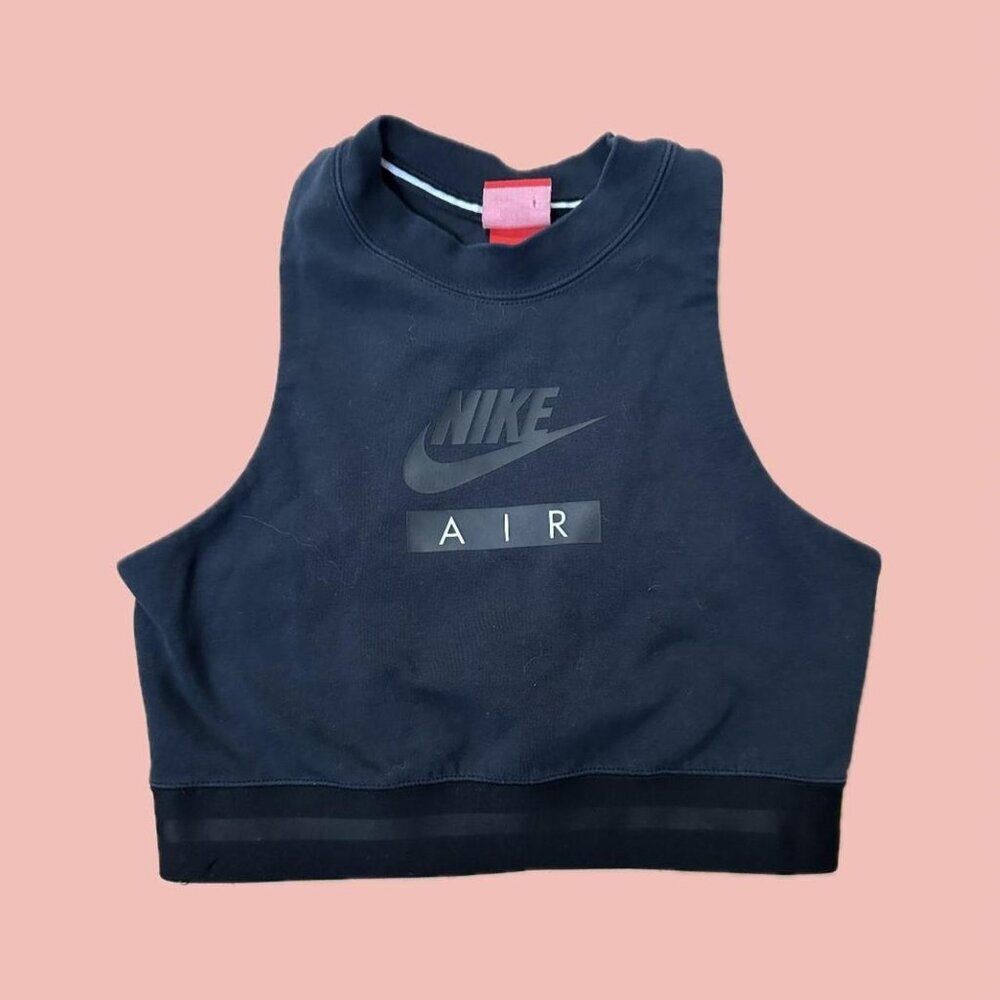 Nike Air Crop Top Black - Size Small